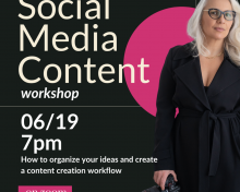 “Social Media Content Workflow” Presented by Carolina Luna